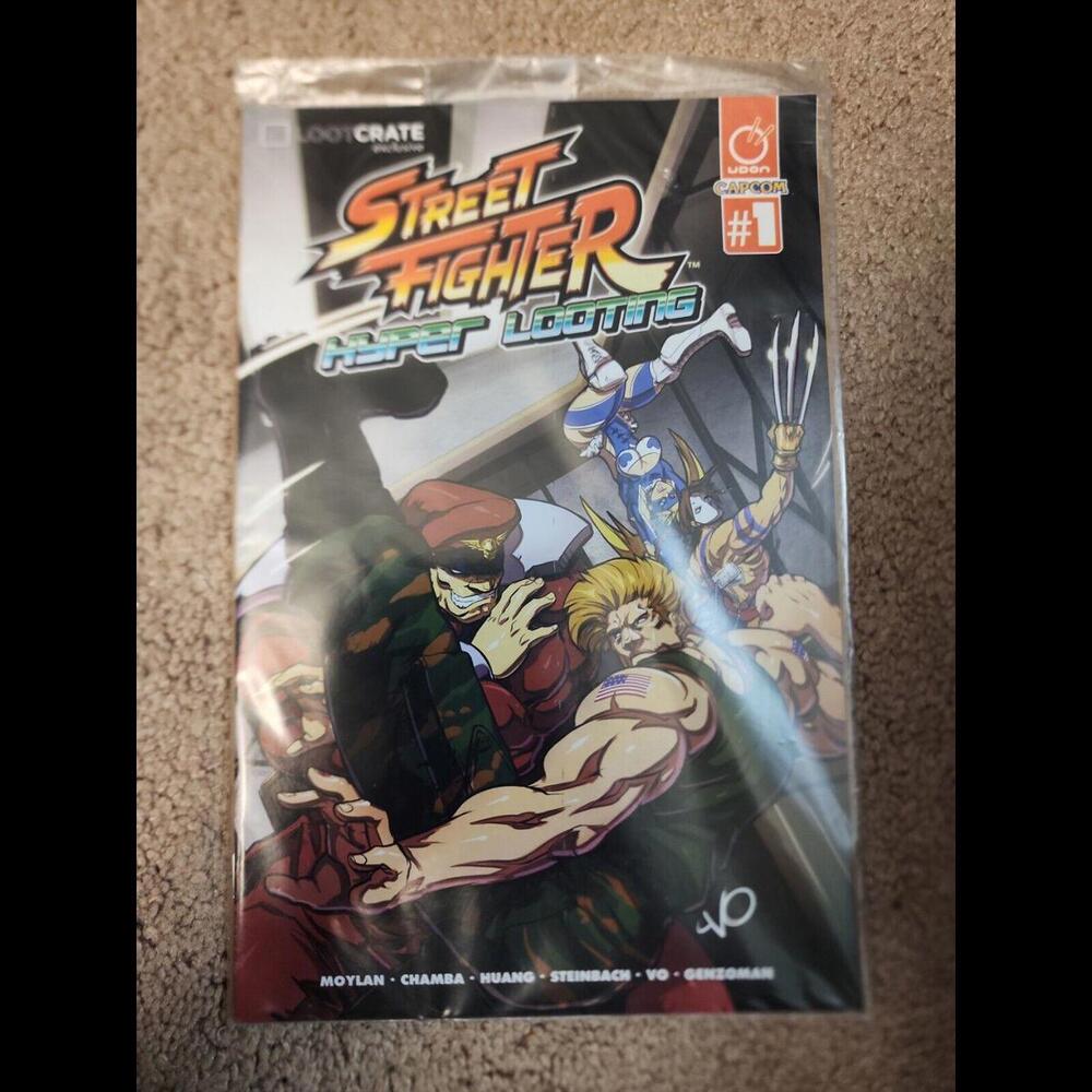 Lot Of 1 Street Fighter Hyper Looting #1 Loot Crate Variant